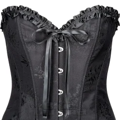 Vixxsin Dahlia Gothic Corset (Black)