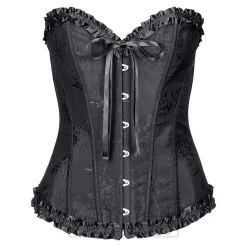 Vixxsin Dahlia Gothic Corset (Black)