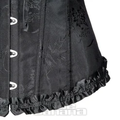 Vixxsin Dahlia Gothic Corset (Black)