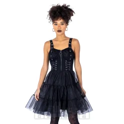 Vixxsin Selkie Dress (Black)