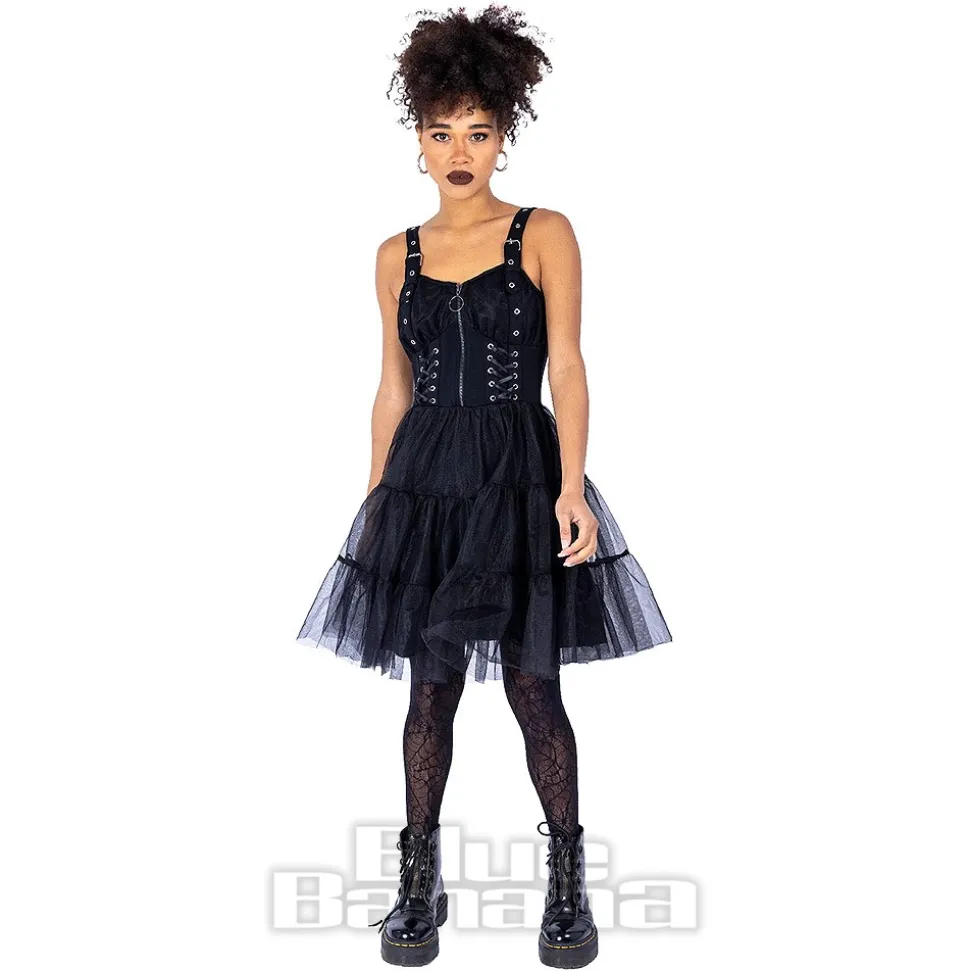 Vixxsin Selkie Dress (Black)