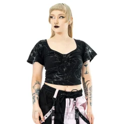 Vixxsin Shadowglass Top (Black)