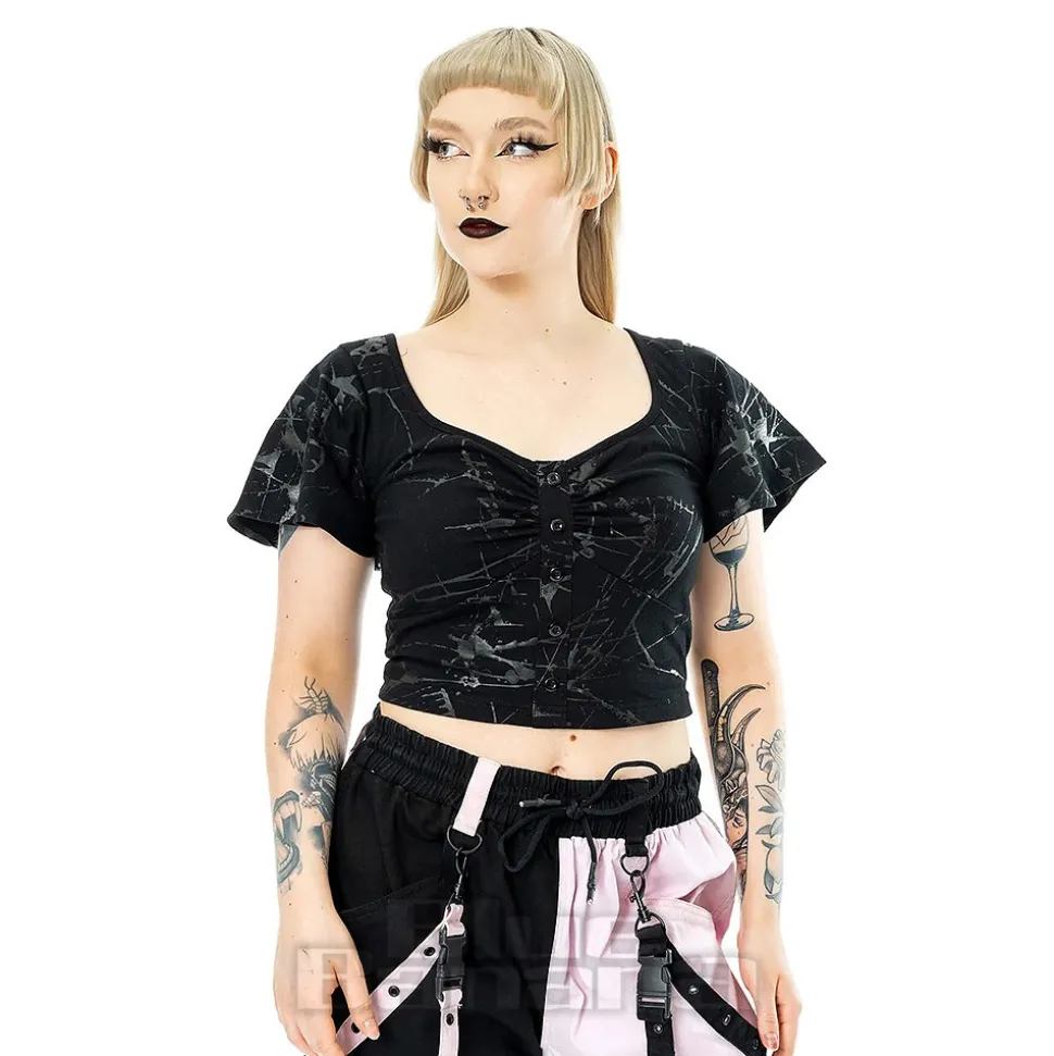 Vixxsin Shadowglass Top (Black)