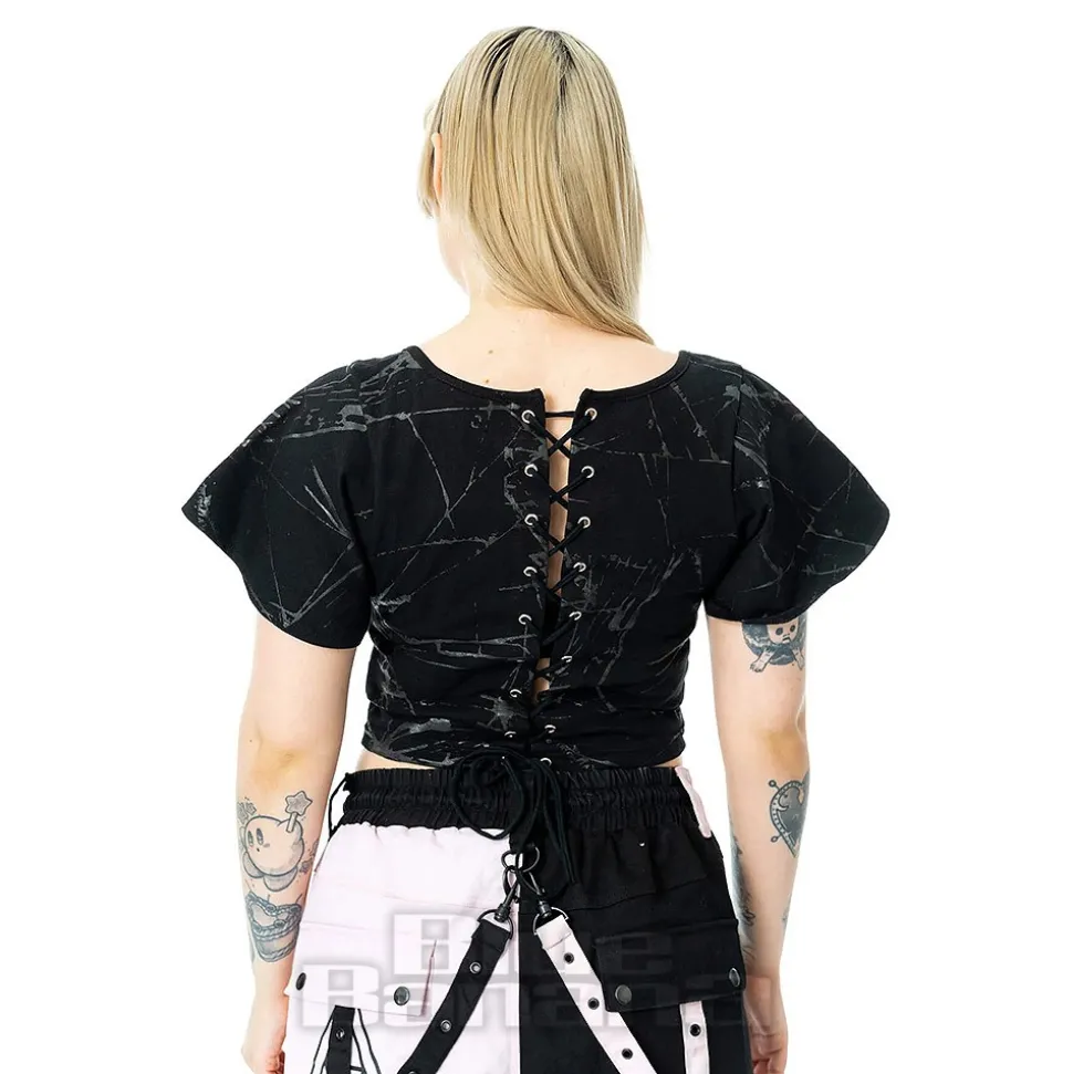 Vixxsin Shadowglass Top (Black)