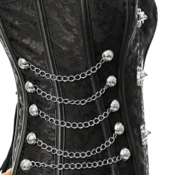 Vixxsin Steam Siren Corset (Black)