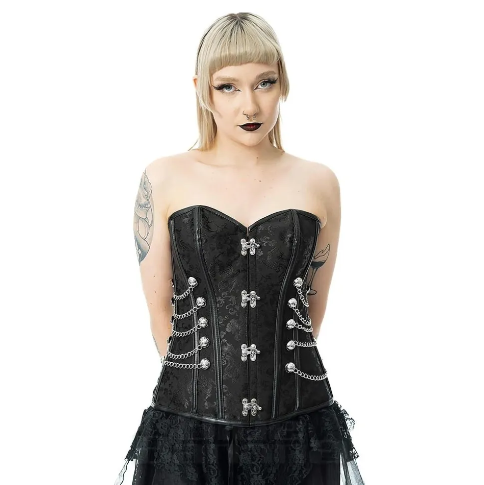 Vixxsin Steam Siren Corset (Black)