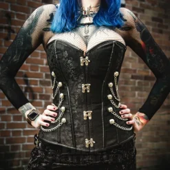 Vixxsin Steam Siren Corset (Black)